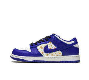Tênis Nike Dunk Low Supreme SB 'Stars Hyper Blue' Azul / Branco