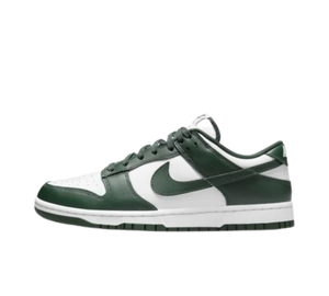 Tênis Nike Dunk Low 'Michigan State' Verde