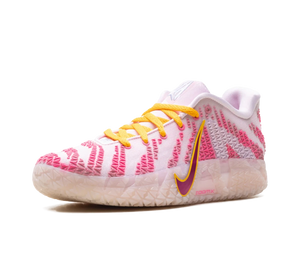 Tênis Nike Ja 3 'Valentine's Day' Rosa / Lilás – vista 3/4 frontal