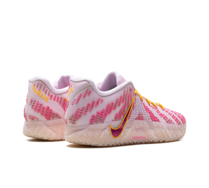 Tênis Nike Ja 3 'Valentine's Day' Rosa / Lilás – par, vista traseira