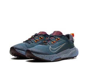 Tênis Nike Juniper Trail 2 Gore-Tex V2 'Deep Jungle Khaki' Verde / Bege – par, vista frontal