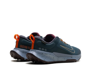 Tênis Nike Juniper Trail 2 Gore-Tex V2 'Deep Jungle Khaki' Verde / Bege – par, vista traseira