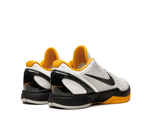 Tênis Nike Kobe 6 Protro 'Playoff Pack White Del Sol' Branco / Amarelo – foto 4