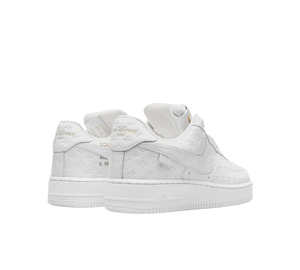 Tênis Nike Air Force 1 x Louis Vuitton 'By Virgil Abloh White' Branco – foto 4