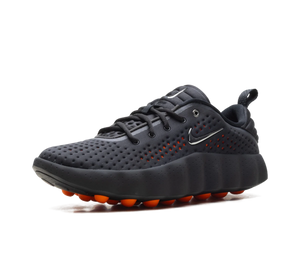 Tênis Nike Mind 002 Masculino 'Black/Hyper Crimson' Preto / Laranja – vista 3/4 frente