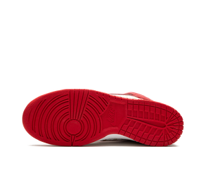 Tênis Nike SB Dunk High x Supreme 'Red Stars' Vermelho – solado