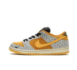 Tênis Nike Dunk Low SB 'Safari' Marrom / Amarelo