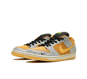 Tênis Nike Dunk Low SB 'Safari' Marrom / Amarelo – foto 3