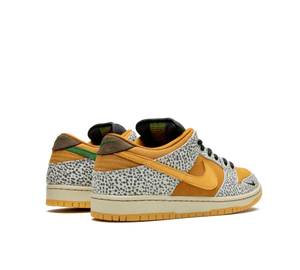 Tênis Nike Dunk Low SB 'Safari' Marrom / Amarelo – foto 4