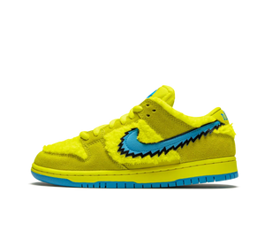 Tênis Nike Dunk Low SB x Grateful Dead 'Bears Opti Yellow' Amarelo