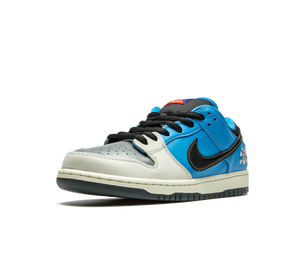 Tênis Nike Dunk Low SB 'Instant Skateboard' Cinza / Azul – foto 2