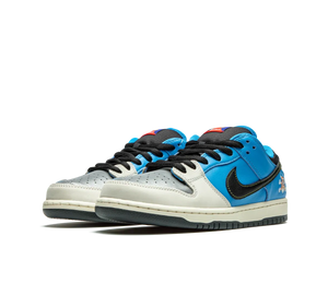 Tênis Nike Dunk Low SB 'Instant Skateboard' Cinza / Azul – foto 3