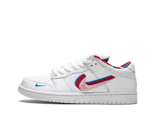 Tênis Nike Dunk Low SB 'Parra' Branco