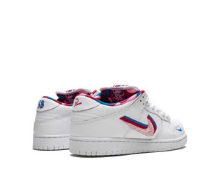 Tênis Nike Dunk Low SB 'Parra' Branco – foto 4