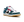 Tênis Nike SB Dunk Low x Parra 'Friends & Family' Rosa / Verde-azulado – vista 3/4 frontal