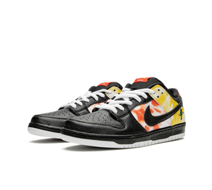 Tênis Nike Dunk Low SB 'Raygun Tie-Dye Black' Preto / Branco – foto 3