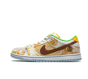 Tênis Nike Dunk Low SB 'Street Hawker' Marrom