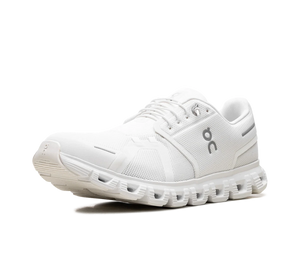 Tênis On Cloud 6 'Triple White' Branco – vista 3/4 frente