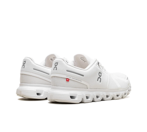 Tênis On Cloud 6 'Triple White' Branco – par de costas