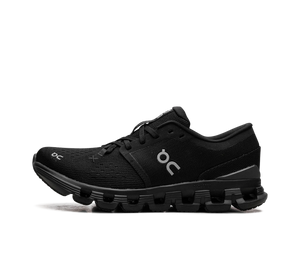 Tênis On Cloud X 4 'Black Eclipse' Preto – vista lateral