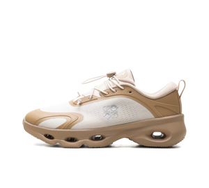 Tênis On Cloudsolo x Loewe Feminino 'Dark Sand Cream' Bege / Creme – vista lateral