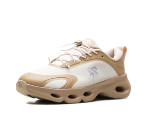 Tênis On Cloudsolo x Loewe Feminino 'Dark Sand Cream' Bege / Creme – 3/4 de frente