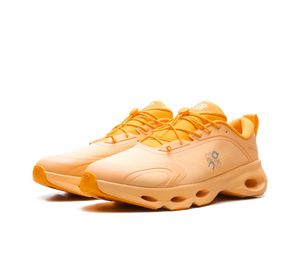 Tênis On Cloudsolo x Loewe Masculino 'Orange' Laranja – par, vista de costas