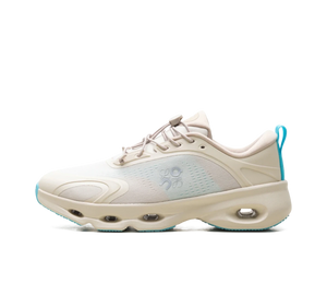 Tênis On Cloudsolo x Loewe Feminino 'Sand Turquoise' Bege / Azul – vista lateral