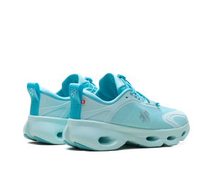 Tênis On Cloudsolo x Loewe Feminino 'Turquoise' Turquesa – par de costas