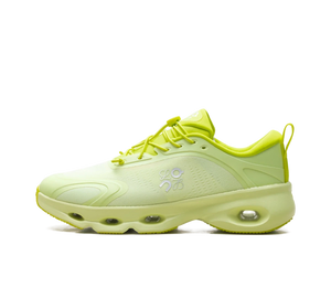 Tênis On Cloudsolo x Loewe Masculino 'Lime Green' Verde Limão – vista lateral