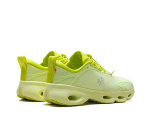 Tênis On Cloudsolo x Loewe Masculino 'Lime Green' Verde Limão – par, vista traseira