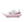 Tênis On Cloudsurfer Next 'Peony Ivory' Rosa / Branco – vista lateral