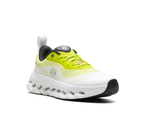 Tênis On Cloudtilt 2 x Loewe Feminino 'Neon Yellow White' Amarelo / Branco – vista 3/4 frente
