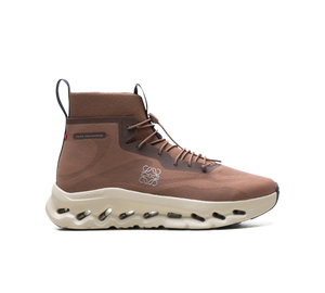 Tênis On Cloudtilt Hi x Loewe 'Taupe Oatmeal' Marrom / Bege – par visto de costas