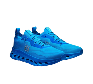 Tênis On Cloudtilt x Loewe 'Electric Blue' Azul – vista 3/4 frontal