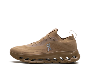 Tênis On Cloudtilt x Loewe Masculino 'Dark Sand' Bege – vista lateral