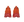 Tênis On Cloudtilt x Loewe Feminino 'Orange' Laranja – par de costas