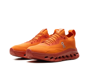 Tênis On Cloudtilt x Loewe Masculino 'Orange' Laranja – par, vista frontal