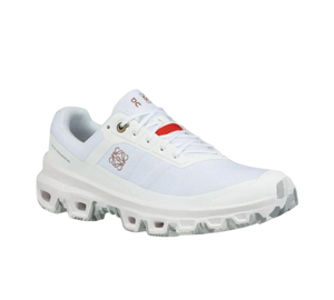 Tênis On Cloudventure x Loewe Feminino 'White' Branco – vista 3/4 frente