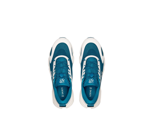 Tênis On Cloudsolo x Loewe Masculino 'Teal Eggshell' Azul / Bege – par visto de cima