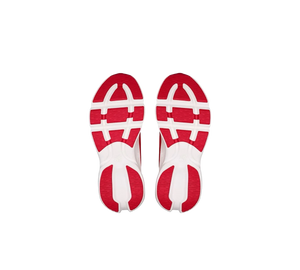 Tênis On Cloudsolo x Loewe Feminino 'Red Eggshell' Vermelho / Branco – solado