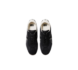 Tênis Onitsuka Tiger Corsair A55 Feminino 'Black Cream' Preto / Creme – par, vista superior
