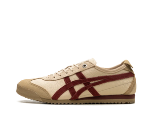 Tênis Onitsuka Tiger Mexico 66 'Beige Beet Juice' Creme / Vermelho