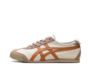 Tênis Onitsuka Tiger Mexico 66 'Birch Rust Orange' Creme / Laranja