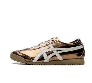 Tênis Onitsuka Tiger Mexico 66 'Metallic Series Desert Camp Cream' Dourado