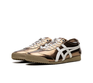 Tênis Onitsuka Tiger Mexico 66 'Metallic Series Desert Camp Cream' Dourado – foto 3