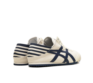 Tênis Onitsuka Tiger México 66 Paraty 'Natural Navy' Bege / Azul – foto 4