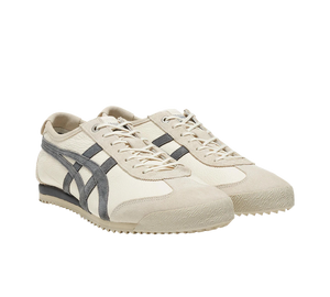 Tênis Onitsuka Tiger Mexico 66 SD 'Birch Metropolis' Bege / Cinza – par de frente