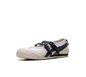 Tênis Onitsuka Tiger Mexico 66 TGRS 'Birch Peacoat' Bege / Azul – foto 2