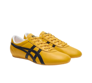Tênis Onitsuka Tiger Tai-Chi OG 'Yellow Black' Amarelo / Preto – par, vista frontal